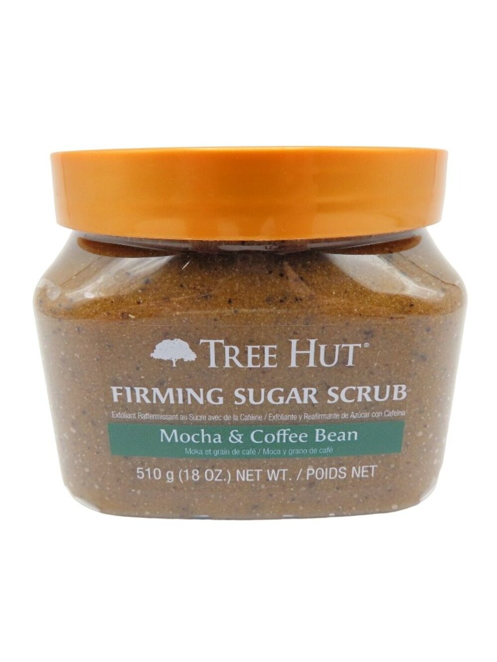 Tree Hut Firming Sugar Scrub Mocha Coffee Bean Caffeine Shea Butter Body NEW